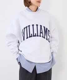 MICA&DEAL（マイカ＆ディール）の「"WILLIAMS"ロゴ裏起毛スウェット（スウェット）」