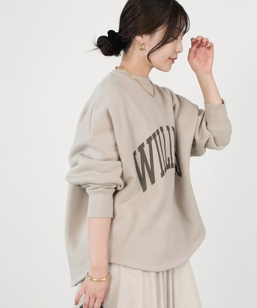 WILLIAMS'ロゴ裏起毛スウェット（スウェット）｜MICA&DEAL（マイカ