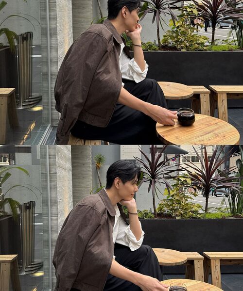 WEDNESDAY OASIS(ウェンズデーオアシス)の「プレーンコーデュロイワイドパンツ_BROWN(W25-PT39)(その他パンツ・メンズ・ブラウン・MEDIUM/LARGE)」の5枚目の写真