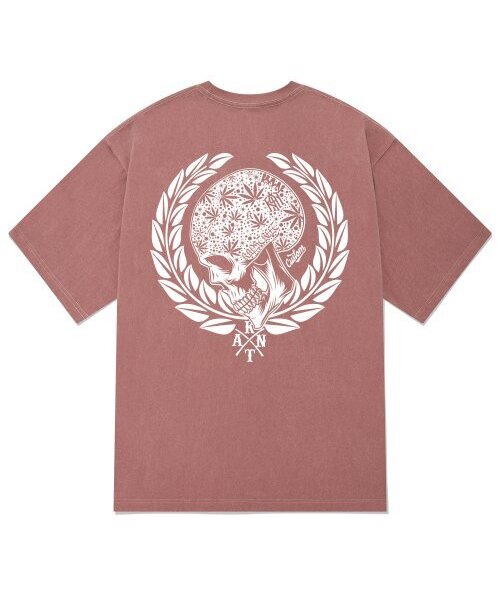 KAN6312(カン6312)の「KTPP0198 カンオブスカル ピグメント 半袖Tシャツ - ピンク(Tシャツ/カットソー・メンズ・その他・LARGE/MEDIUM/X-LARGE)」の1枚目の写真