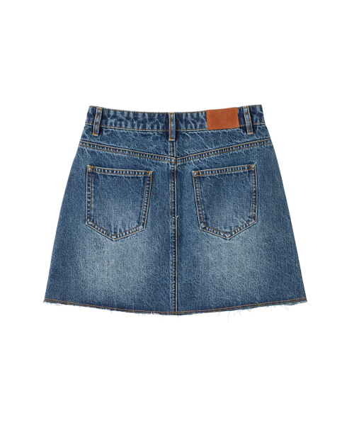 SALON DE YOHN(サロンドヨーン)の「Classic Denim Mini Skirt_ Blue(スカート・レディース・その他・SMALL/MEDIUM/LARGE)」の5枚目の写真