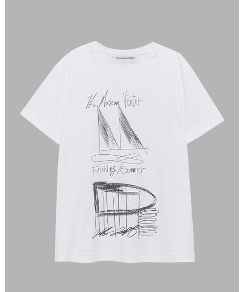 THEMUSEUMVISITOR(ザミュージアムビジター)の「ARCHITECTURE T-SHIRTS (WHITE)(Tシャツ/カットソー・メンズ・その他・SMALL)」の1枚目の写真