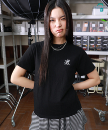 エンブレム ロゴ Tシャツ ブラック