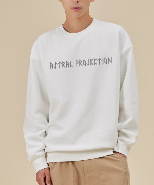 ASTRAL PROJECTION(アストラルプロジェクション)の「エイシェントモンク ルーズフィット スウェット_ホワイト(スウェット・メンズ・その他・LARGE/MEDIUM/X-LARGE/XX-LARGE)」の6枚目の写真