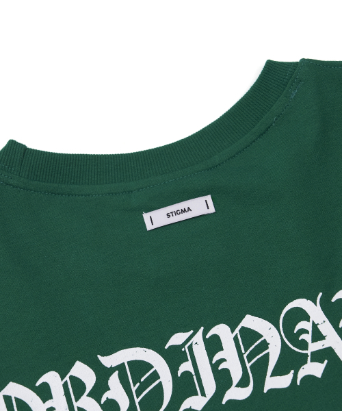 STIGMA(スティグマ)の「オタク セミオーバーサイズTシャツ グリーン(Tシャツ/カットソー・メンズ・その他・MEDIUM/LARGE/X-LARGE)」の6枚目の写真