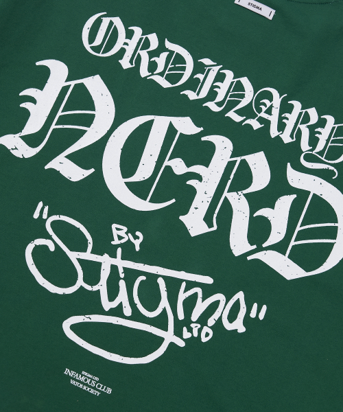STIGMA(スティグマ)の「オタク セミオーバーサイズTシャツ グリーン(Tシャツ/カットソー・メンズ・その他・MEDIUM/LARGE/X-LARGE)」の7枚目の写真