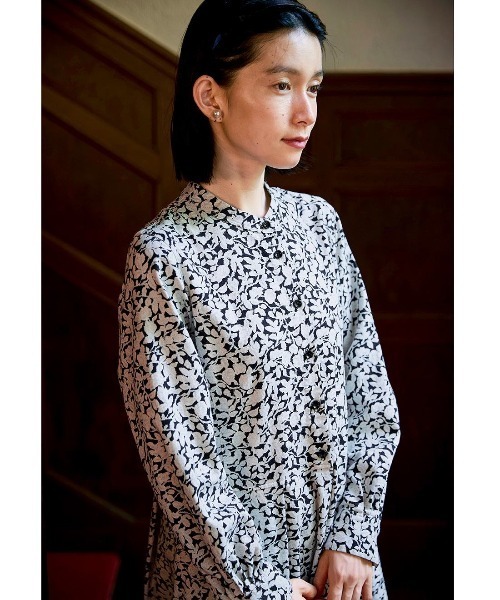 Sunny clouds（サニークラウズ）の「サニークラウズ　薔薇に覆われた魔女ワンピース〈レディース〉（ワンピース・レディース・ホワイト×ブラック・MP/L/LL/3L）」の7枚目の写真