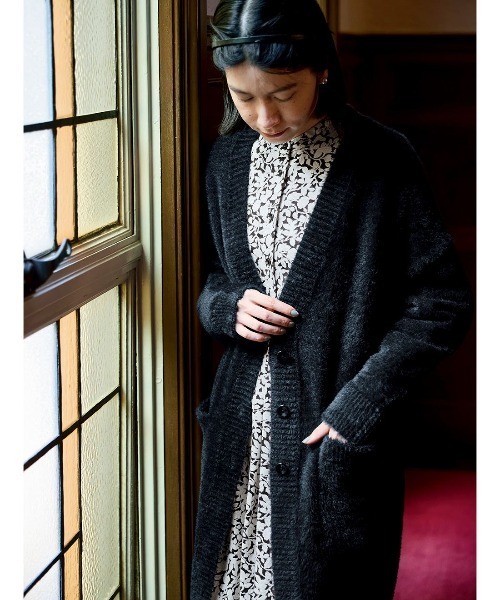 Sunny clouds（サニークラウズ）の「サニークラウズ　薔薇に覆われた魔女ワンピース〈レディース〉（ワンピース・レディース・ホワイト×ブラック・MP/L/LL/3L）」の8枚目の写真