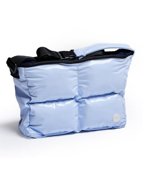 DAMP(ドントアスクマイプラン)の「2WAY padded messenger bag_sky blue(メッセンジャーバッグ・レディース・その他・ONE SIZE)」の3枚目の写真