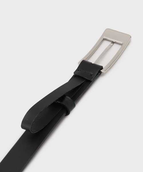 INDIVI（インディヴィ）の「【きれいめ／20mm幅】ベーシックベルト（ベルト・レディース・ブラック・13/05/00）」の3枚目の写真