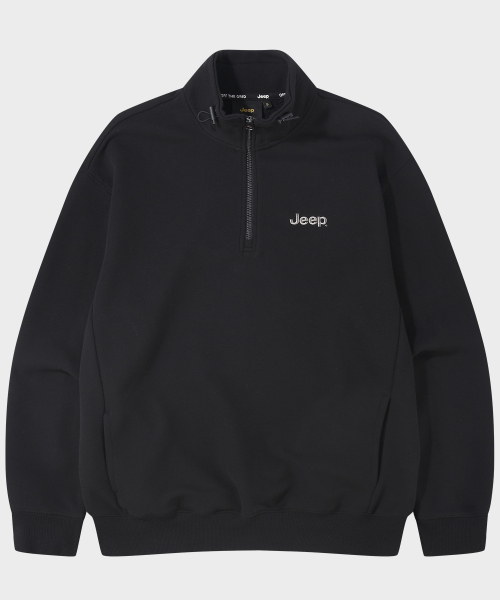 JEEP(ジープ)の「ピーチスウェットストリングハーフジップスウェット (JQ5TSU835BK)(スウェット・レディース・その他・XX-LARGE/LARGE/MEDIUM/SMALL/X-LARGE)」の6枚目の写真