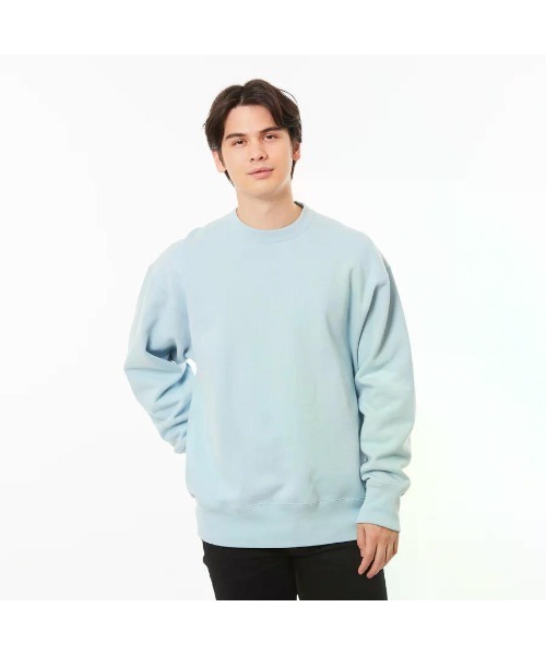 GOAT（ゴート）の「GOAT / FLEECE CREW NECK SWEAT 15.5oz（スウェット・メンズ・スミクロ/ネイビー/チャコールグレー/クリーム/ダークグリーン/アッシュ/ヘザーグレー/ホワイト/バーガンディー/ブラック/オリーブ/サックスブルー・S/M/L/XL/XS）」の11枚目の写真