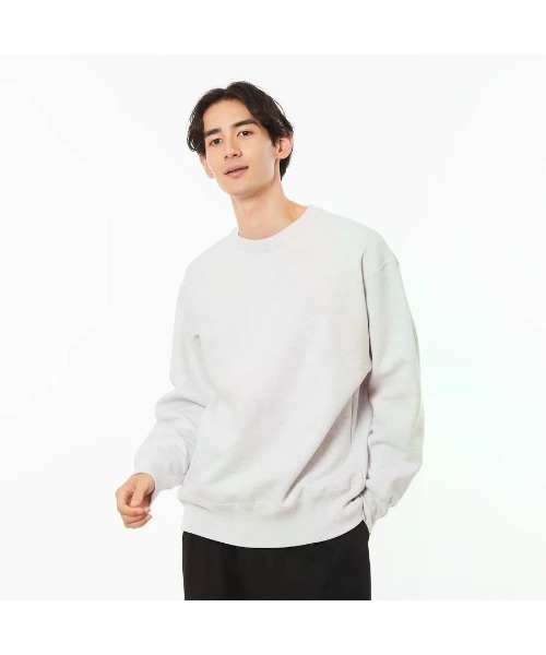GOAT（ゴート）の「GOAT / FLEECE CREW NECK SWEAT 15.5oz（スウェット・メンズ・スミクロ/ネイビー/チャコールグレー/クリーム/ダークグリーン/アッシュ/ヘザーグレー/ホワイト/バーガンディー/ブラック/オリーブ/サックスブルー・S/M/L/XL/XS）」の5枚目の写真