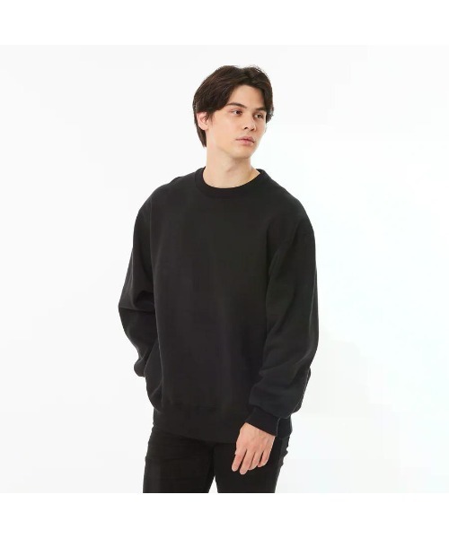 GOAT（ゴート）の「GOAT / FLEECE CREW NECK SWEAT 15.5oz（スウェット・メンズ・スミクロ/ネイビー/チャコールグレー/クリーム/ダークグリーン/アッシュ/ヘザーグレー/ホワイト/バーガンディー/ブラック/オリーブ/サックスブルー・S/M/L/XL/XS）」の2枚目の写真