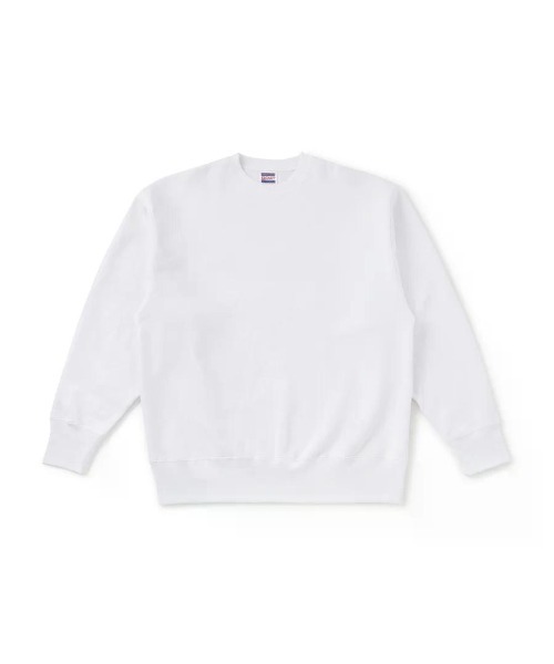 GOAT（ゴート）の「GOAT / FLEECE CREW NECK SWEAT 15.5oz（スウェット・メンズ・スミクロ/ネイビー/チャコールグレー/クリーム/ダークグリーン/アッシュ/ヘザーグレー/ホワイト/バーガンディー/ブラック/オリーブ/サックスブルー・S/M/L/XL/XS）」の14枚目の写真
