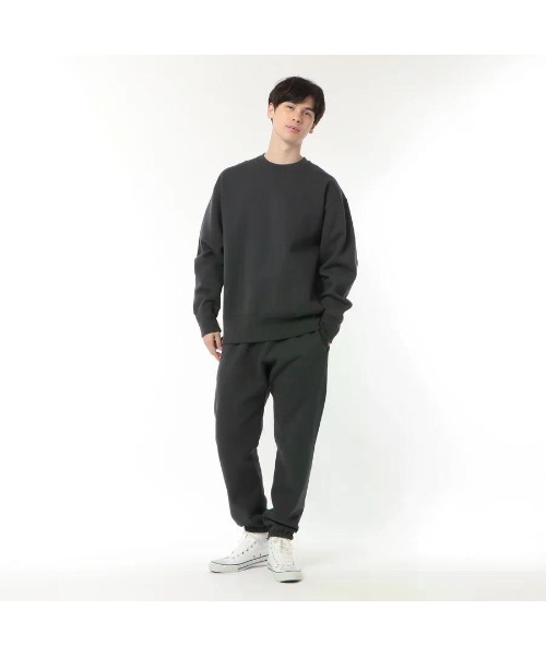 GOAT（ゴート）の「GOAT / FLEECE CREW NECK SWEAT 15.5oz（スウェット・メンズ・スミクロ/ネイビー/チャコールグレー/クリーム/ダークグリーン/アッシュ/ヘザーグレー/ホワイト/バーガンディー/ブラック/オリーブ/サックスブルー・S/M/L/XL/XS）」の18枚目の写真