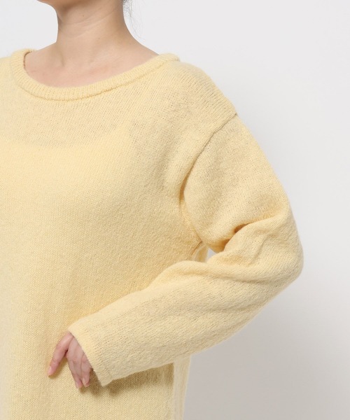 mysty woman(ミスティウーマン)の「【WEB限定】エヴリデイワンピース 636520(ワンピース・レディース・ピンク/ブラウン/ピンクベージュ/ライトブルー/ブラック/チャコールグレー/グレー/イエロー・FREE)」の9枚目の写真