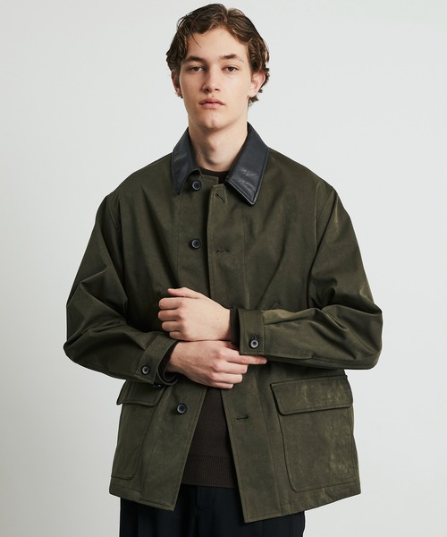 UNITED TOKYO(ユナイテッドトウキョウ)の「【数量限定】×EX DOLPHIN HUNTING JACKET(カバーオール・メンズ・ダークグリーン/ブラック・2/1)」の16枚目の写真