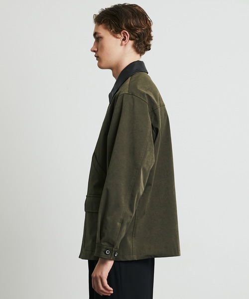 UNITED TOKYO(ユナイテッドトウキョウ)の「【数量限定】×EX DOLPHIN HUNTING JACKET(カバーオール・メンズ・ダークグリーン/ブラック・2/1)」の19枚目の写真