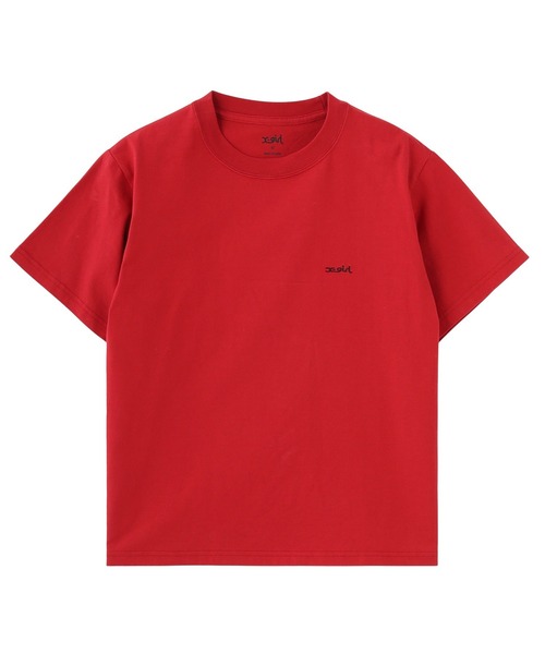 X-girl(エックスガール)の「FACE S/S TEE(Tシャツ/カットソー・レディース・ホワイト/ベージュ/ブラック・S/M/L)」の21枚目の写真