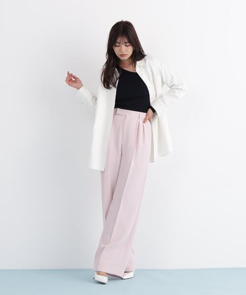 PINKY&DIANNE(ピンキーアンドダイアン)の「◆センターシームパンツ(その他パンツ・レディース・ピンク/ホワイト系その他2・38/36)」の21枚目の写真