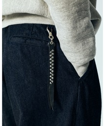 CALEE（キャリー）の「STUDS LEATHER SHORT KEY RING（財布）」