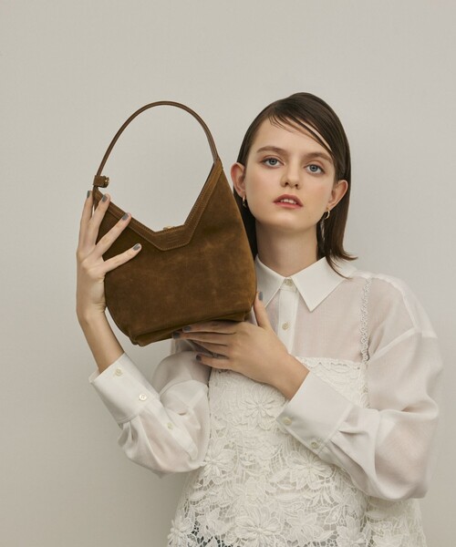 GRACE CONTINENTAL（グレースコンチネンタル）の「CHRISTIAN VILLA TENESSE BAG（ハンドバッグ・レディース・ブラウン・FREE）」の12枚目の写真
