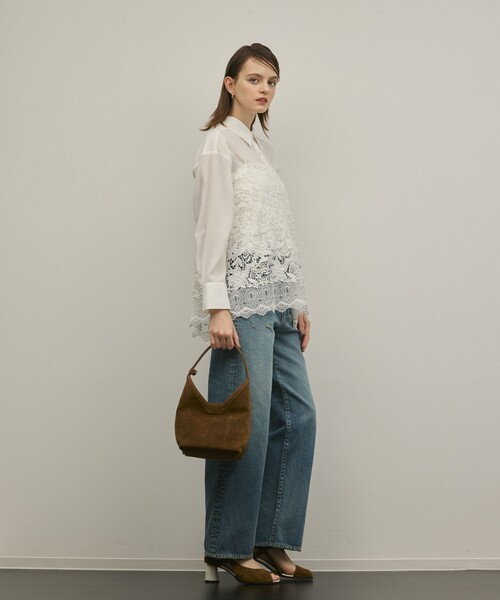 GRACE CONTINENTAL（グレースコンチネンタル）の「CHRISTIAN VILLA TENESSE BAG（ハンドバッグ・レディース・ブラウン・FREE）」の3枚目の写真