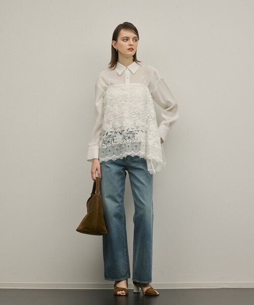 GRACE CONTINENTAL（グレースコンチネンタル）の「CHRISTIAN VILLA TENESSE BAG（ハンドバッグ・レディース・ブラウン・FREE）」の4枚目の写真