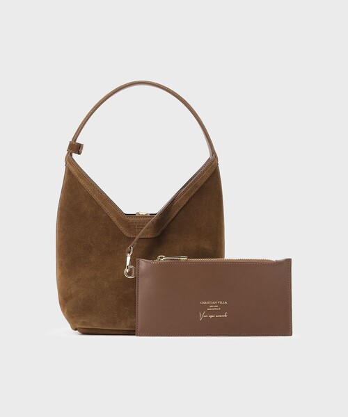 GRACE CONTINENTAL（グレースコンチネンタル）の「CHRISTIAN VILLA TENESSE BAG（ハンドバッグ・レディース・ブラウン・FREE）」の11枚目の写真