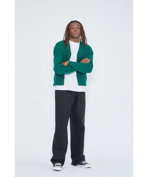 WHOLOVESART（フーラブズアート）の「one-tuck wide banding cotton pants black（その他パンツ・メンズ・その他・LARGE）」の4枚目の写真