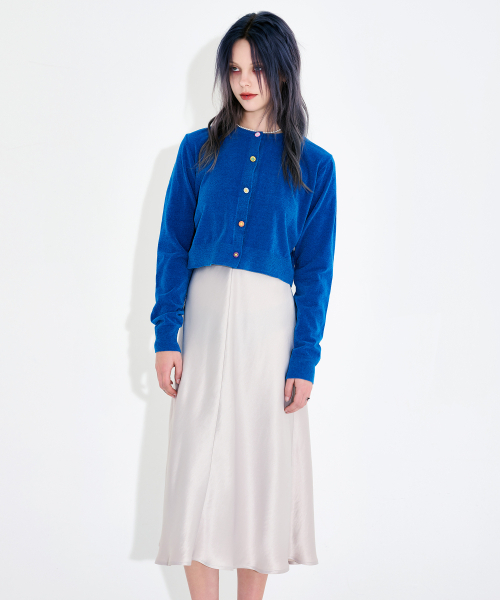 WARDOG(ワドッグ)の「バイアスカットアセテートドリフトスリットドレスアイボリー(ワンピース・レディース・その他・SMALL/MEDIUM)」の6枚目の写真