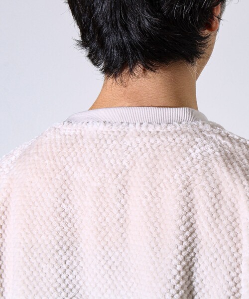 GLOSTER（グロスター）の「【とろける暖かさ】パイナップルフリースクルーネックスウェット（スウェット・メンズ・ネイビー/ベージュ/ブラック・M/L/S）」の20枚目の写真