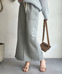 DouDou | コットンダンボールタイトスカート(スカート)