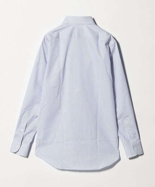 A DAY IN THE LIFE UNITED ARROWS(アデイインザライフユナイテッドアローズ)の「ツイル ストライプ セミワイドカラーシャツ-イージーケア-<A DAY IN THE LIFE>(シャツ/ブラウス・メンズ・ロイヤルブルー・38cm/40cm/39cm/41cm/37cm/42cm)」の5枚目の写真