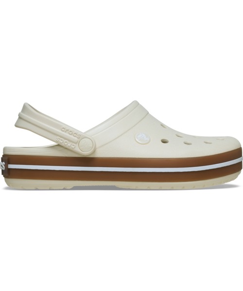 crocs（クロックス）の「クロックス　クロックバンド ガム クロッグ / crocs Crocband Gum Clog（サンダル・レディース・ブラック/アイボリー/オリーブ/ネイビー・28cm/29cm/22cm/23cm/24cm/25cm/26cm/27cm）」の8枚目の写真