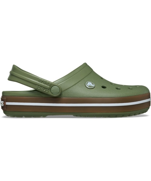 crocs（クロックス）の「クロックス　クロックバンド ガム クロッグ / crocs Crocband Gum Clog（サンダル・レディース・ブラック/アイボリー/オリーブ/ネイビー・28cm/29cm/22cm/23cm/24cm/25cm/26cm/27cm）」の12枚目の写真