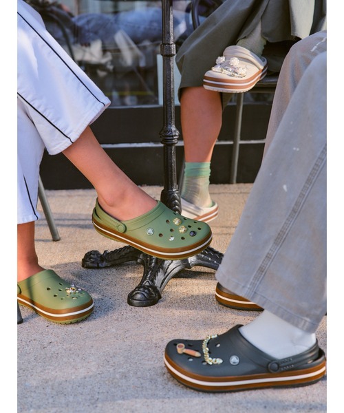 クロックス クロックバンド ガム クロッグ / crocs Crocband Gum Clog