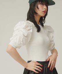 Narcissus（ナルシス）の「パフスリーブニット（ニット/セーター）」