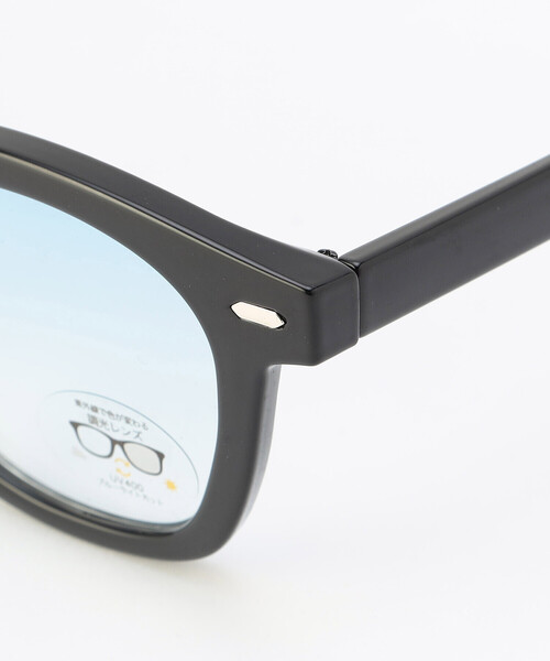 COMME CA ISM（コムサイズム）の「ウェリントン型 サングラス（サングラス・メンズ・ブルー/ブラウン/ブラック・FREE）」の9枚目の写真