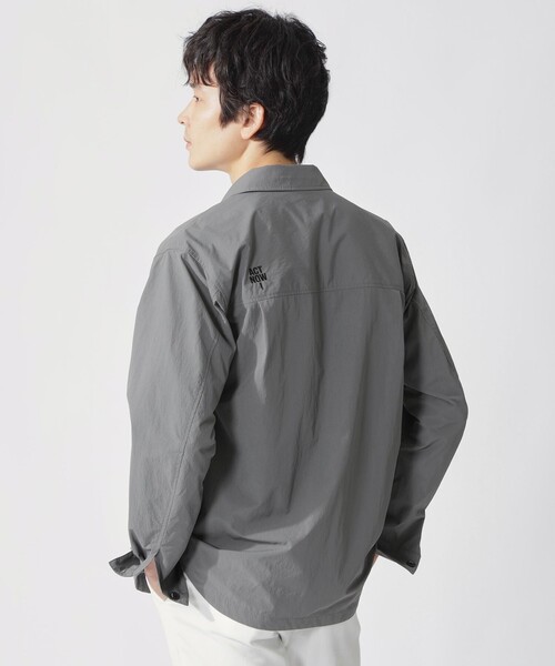 ECOALF(エコアルフ)の「ACT シャツ カバーオール 【日本限定】(シャツ/ブラウス・メンズ・グレー系その他2/グリーン系その他2/ブラック・L/S/M)」の12枚目の写真