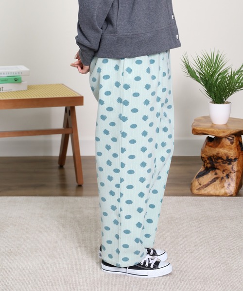 Emago(イマゴ)の「EMAGO ドット柄ニードルパンチパンツ(その他パンツ・レディース・チャコールグレー/グリーン/ブラウン・FREE)」の14枚目の写真