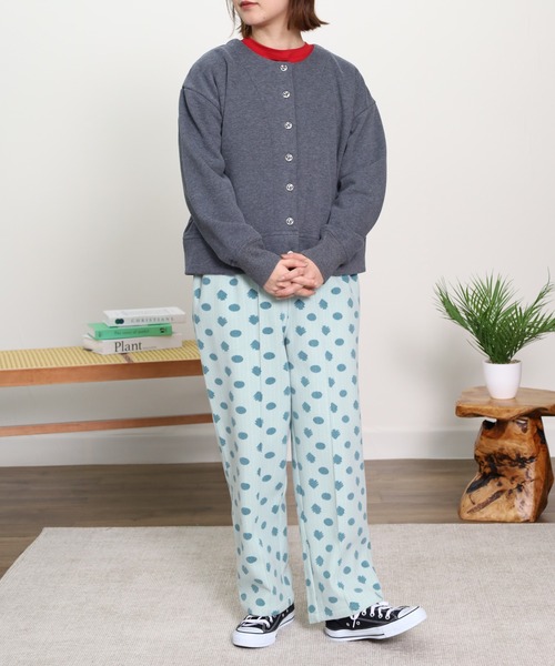 Emago(イマゴ)の「EMAGO ドット柄ニードルパンチパンツ(その他パンツ・レディース・チャコールグレー/グリーン/ブラウン・FREE)」の16枚目の写真