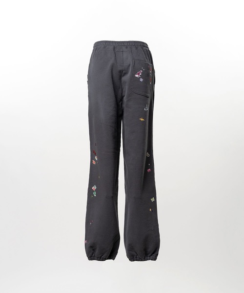 Maison MIHARA YASUHIRO（メゾンミハラヤスヒロ）の「Kids Sticker Printed Sweat Pants（スウェットパンツ・レディース・ホワイト/ブラック・36/38）」の11枚目の写真