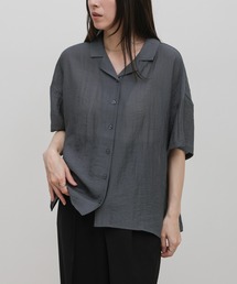 【ZOZO限定】ハーフスリーブシアーシャツ