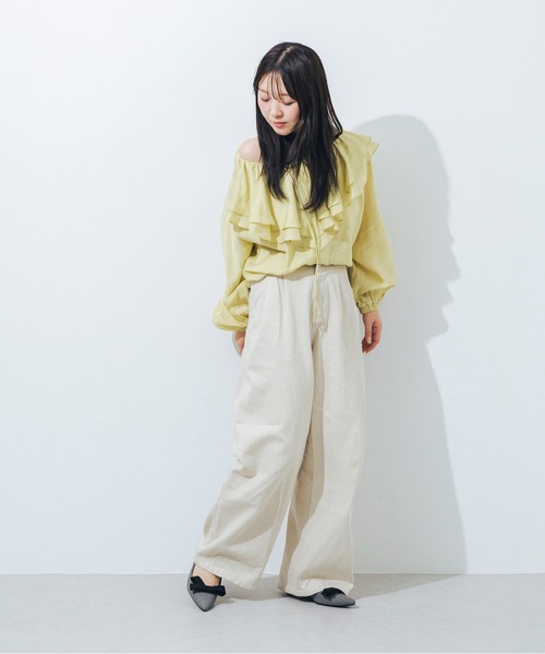 EVOL(イーボル)の「【ふかふか・リボン取り外し可】2WAYリボンポインテッド3.5cmパンプス JA4016(パンプス・レディース・ブラック/アイボリー/グレー系その他/シルバー/ブラック系その他/ブラウン/ダークグレー/ブラウン系その他・22.0cm/22.5cm/23.0cm/23.5cm/24.0cm/24.5cm/25.0cm)」の17枚目の写真