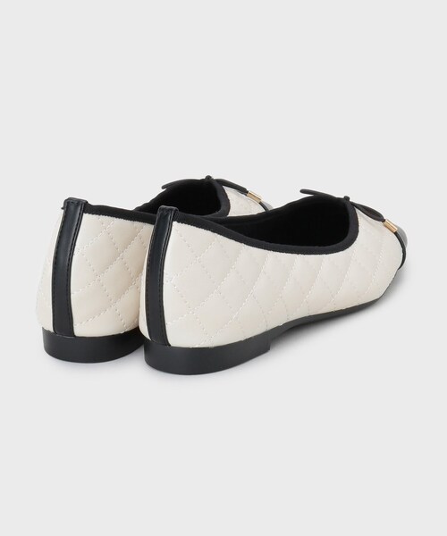 OPAQUE.CLIP（オペークドットクリップ）の「新色追加！【定番】名品フラットバレエシューズ（パンプス・レディース・シルバー系その他3/アイボリー系4/ゴールド系/ブラック・40/35/30/25/50/45）」の8枚目の写真