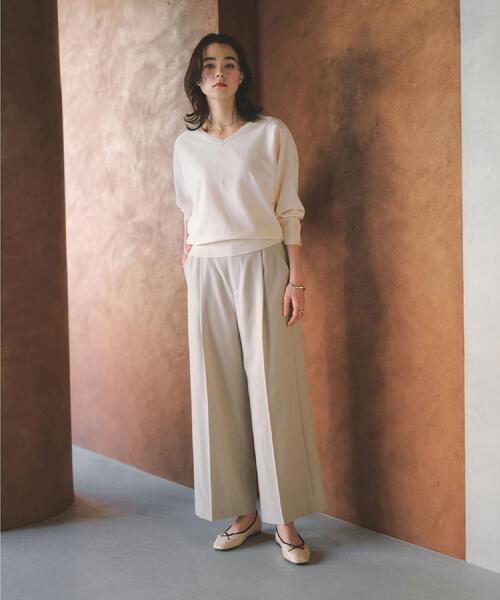 OPAQUE.CLIP（オペークドットクリップ）の「新色追加！【定番】名品フラットバレエシューズ（パンプス・レディース・シルバー系その他3/アイボリー系4/ゴールド系/ブラック/ブラック系5/ベージュ系6・40/35/30/25/50/45）」の17枚目の写真