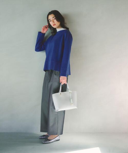 OPAQUE.CLIP（オペークドットクリップ）の「新色追加！【定番】名品フラットバレエシューズ（パンプス・レディース・シルバー系その他3/アイボリー系4/ゴールド系/ブラック/ブラック系5/ベージュ系6・40/35/30/25/50/45）」の20枚目の写真