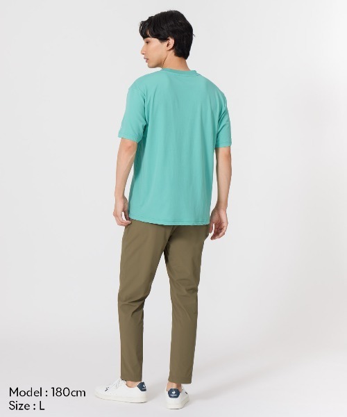 le coq sportif(ルコックスポルティフ)の「接触冷感エアスタイリッシュパンツ 前開き(その他パンツ・メンズ・カーキ/ブラック/ネイビー・L/M/S/XL)」の9枚目の写真